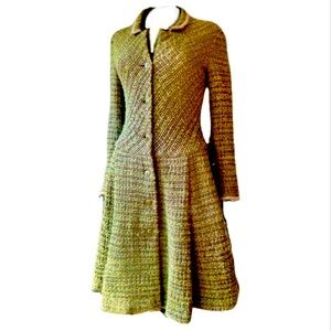 Chanel vintage tweed coat-dress from FW 98